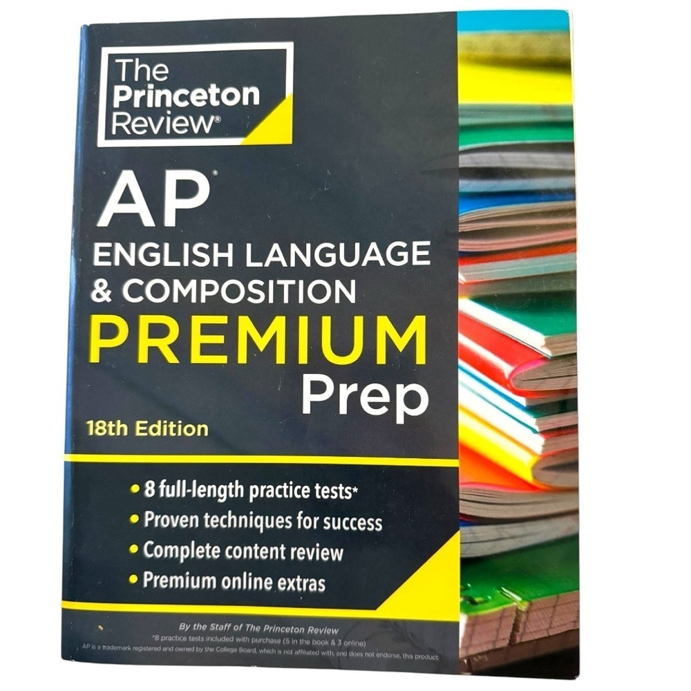 Princeton Review AP English Language & Composition Premium Prep 18th Edition